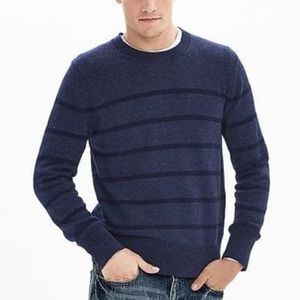 BR Men’s Stripe Filpucci Italian Wool Sweater